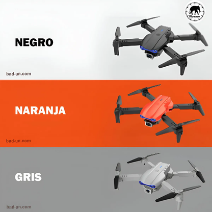 Dron K3 & E99 PRO con Doble Cámara 4K, WiFi FPV, Control por Gestos, Evitación de Obstáculos y Diseño Plegable